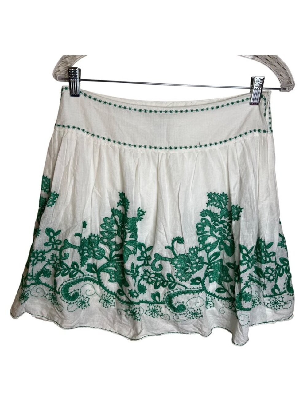 Studio M Embroidered Skirt